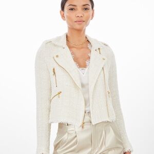 Generation Love Robin Tweed Moto Jacket